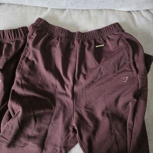 Whitney x Gymshark Brown Joggers